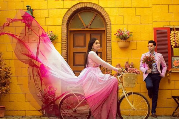 pre wedding shoot movie scene